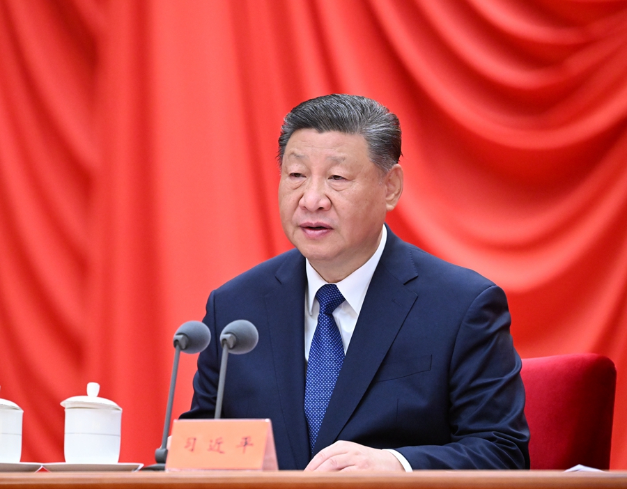 ??1月6日，中共中央總書記、國家主席、中央軍委主席習(xí)近平在中國共產(chǎn)黨第二十屆中央紀(jì)律檢查委員會第四次全體會議上發(fā)表重要講話。